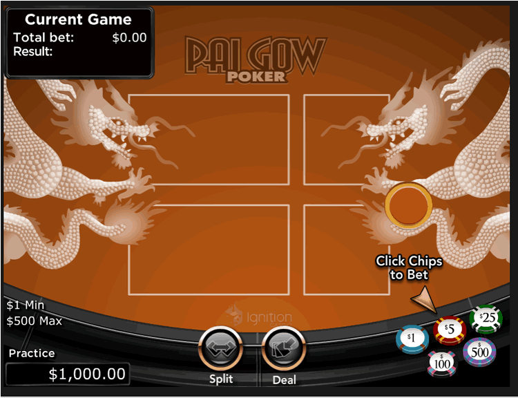 Play  Pai Gow Poker online. Free or real money available right now.