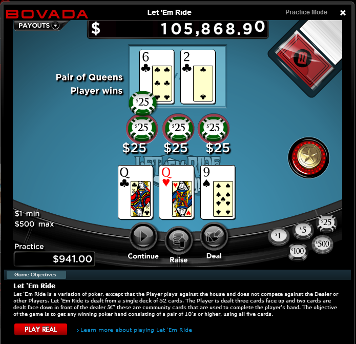 Play Online - Visit Bovada Online Casino